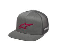 Alpinestars 3D Ageless Trucker Hat Gorra de Béisbol para Hombre Gris/Rojo Talla única