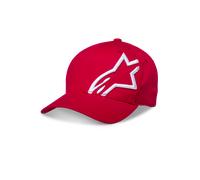 Alpinestars Gorra Corp Shift 2 Visera Curva Red White, Talla: 2X/3X