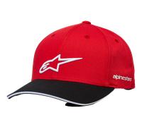 Alpinestars Rostrum Hat Gorra de béisbol para Hombre Rojo/Negro Talla única