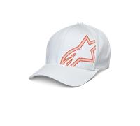 Alpinestars Share Hat Gorra Deportiva de Ajuste Elástico béisbol, Blanco, L/XL para Hombre