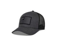 Alpinestars Gorra Snapback Flag Charcoal Heather Black, Talla: One Size