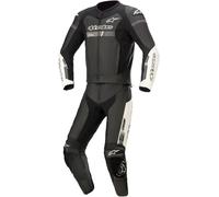 Alpinestars GP Force Chaser, traje de cuero 2pcs. 58 male Negro/Blanco