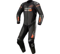 Alpinestars GP Force Chaser Traje de cuero de motocicleta de una pieza, negro-rojo, tamaño 54 para Hombres