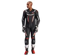alpinestars GP-Force V2 1 pieza Conjunto de cuero Negro/Blanco/Rojo 58 unisex
