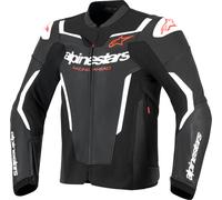 Alpinestars GP Force V2, chaqueta de cuero 48 male Negro/Blanco/Rojo