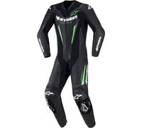 Alpinestars GP Force V2, traje de cuero 1pcs. 50 male Negro/Verde