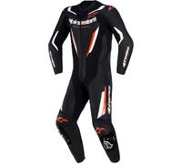 Alpinestars GP Force V2, traje de cuero 1pcs. 52 male Negro/Blanco/Rojo Neón