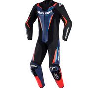 Alpinestars GP Force V2, traje de cuero 1pcs. 56 male Negro/Azul/Rojo Neón