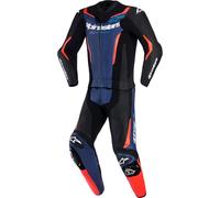 Alpinestars GP Force V2, traje de cuero 2pcs. 54 male Negro/Azul/Rojo Neón