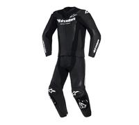 Alpinestars GP Force V2 Tuta in pelle da motociclista a due pezzi, nero, 54