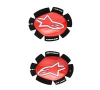 Alpinestars GP Plus Cursori per le ginocchia, rosso/bianco
