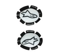 Alpinestars GP Plus Deslizador De Rodilla White Black, Talla: One Size