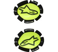 Alpinestars GP Plus Deslizadores de rodilla, negro-amarillo para Hombres