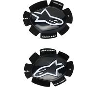 Alpinestars GP Plus Deslizadores de rodilla, negro-blanco para Hombres