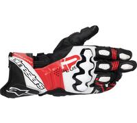 Guantes Alpinestars GP Plus R V3 Negro-blanco-rojo brillo XL