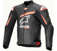 Alpinestars GP Plus R V4 Airflow, chaqueta de cuero perforada 50 male Negro/Rojo Neón/Blanco