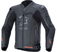 Alpinestars GP Plus R V4 Rideknit Chaqueta de cuero de moto perforada, negro, tamaño 58 para Hombres