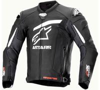 Alpinestars GP Plus R V4 Rideknit, chaqueta de cuero perforada 58 male Negro/Blanco