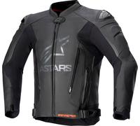 Alpinestars GP Plus V4 Chaqueta de cuero de motocicleta, negro, tamaño 48 para Hombres