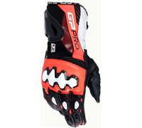 Guantes Alpinestars GP PRO R4 Negro-rojo fluor-blanco M