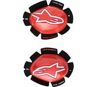 Alpinestars GP Tech Deslizadores de rodilla, blanco-rojo para Hombres
