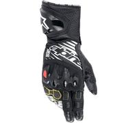 Alpinestars GP Tech V2 Guante de motocicleta, negro-blanco, tamaño XL