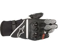 Alpinestars GP X V2 Guantes de motocicleta, negro-blanco, tamaño 3XL