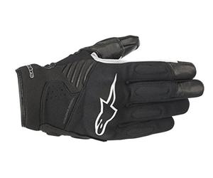 Alpinestars Guantes de Moto Faster Gloves Black, S, Color Negro