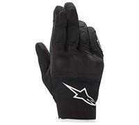 Alpinestars Guantes de Moto Stella S MAX Drystar Guantes Negro Blanco Negro/Blanco, L
