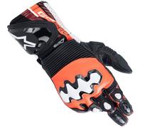 Guantes Alpinestars GP PRO R4 Negro-rojo fluor-blanco M