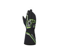 Alpinestars Guantes impermeables Tempest V3 S para jóvenes Black Fluo Green