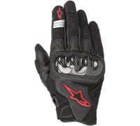 Alpinestars Guantes SMX-1 Air V2 Black Red Fluo