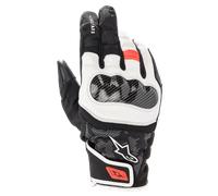 Alpinestars Guantes SMX Z Drystar Negro-Blanco-Rojo flúor L