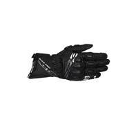 Alpinestars Guantes SP-3, cuero premium, flexibilidad y control mejorados, compatibles con pantalla táctil, S, negro
