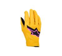 Alpinestars Guantes Supertech MX Gold Black Fluo Pink