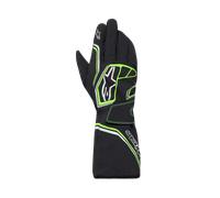 Alpinestars Guantes Tempest V3 Impermeables Black Fluo Green