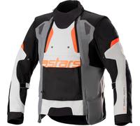 Chaqueta de Moto Alpinestars Halo Drystar Gris Oscuro/Gris Hielo/NegroL Gris Oscuro,Gris Hielo,Negro