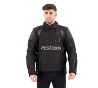 Alpinestars Halo Drystar Chaqueta Textil para Moto (Negro, XXL) Ropa para Motocicleta, Hombre