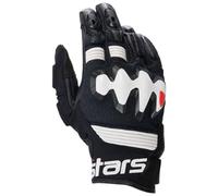 Alpinestars Halo Guantes de Motocicleta (Black/White,M)