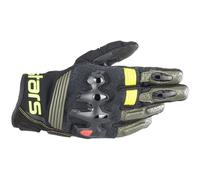 Guantes Alpinestars Halo Verde-negro-amarillo fluor L
