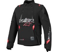 Alpinestars Harok Pro Drystar XF Chaqueta textil impermeable para motocicleta, negro, Talla 2XL