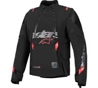 Alpinestars Harok Pro Drystar XF Chaqueta textil impermeable para motocicleta, negro, Talla XL