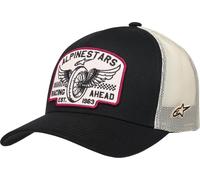 Alpinestars Heritage Patch Gorra de camionero, Negro/Blanco, Talla única