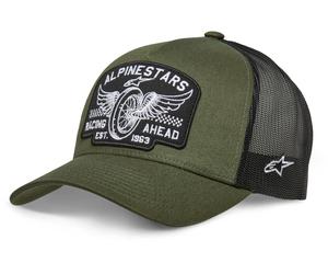 Alpinestars Heritage Patch Gorra de camionero, Verde/negro, Talla única