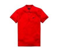 Alpinestars Hombre Capital Polo Polo Not Applicable, Rojo (Red 30), Large