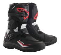 Alpinestars Honda Belize Drystar Botas de moto, negro-blanco-rojo, tamaño 40 41 para Hombres