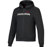 Alpinestars Honda Chrome V3 Sport Sudadera con capucha y cremallera para motocicleta, negro, tamaño L para Hombres