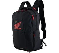 Alpinestars Honda City Hunter V2 Mochila de moto, negro/rojo, Talla 22 litros