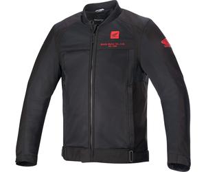 Alpinestars Honda Luc V2 Air Chaqueta textil de motocicleta, negro/rojo, Talla M
