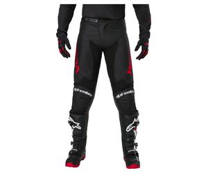 alpinestars Honda Racer Iconic Pantalón de cross Negro/Rojo 38 hombres